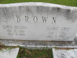 Blanch Ophelia <I>Lewis</I> Brown 