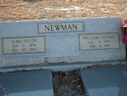 Mary Alma <I>Heath</I> Newman 