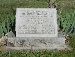 Delocky <I>Gallatin</I> Barnes 