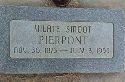 Vilate “Dottie” <I>Smoot</I> Pierpont 