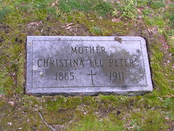 Christina <I>Ell</I> Peters 