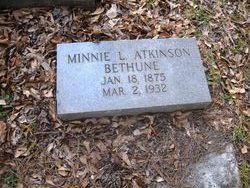 Minnie L. <I>Atkinson</I> Bethune 
