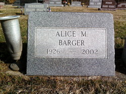 Alice M <I>Alexander</I> Barger 