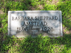 Barbara <I>Sheppard</I> Amstead 