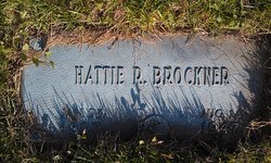 Hattie R <I>Rahn</I> Brockner 