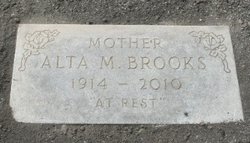 Alta M <I>Miller</I> Brooks 