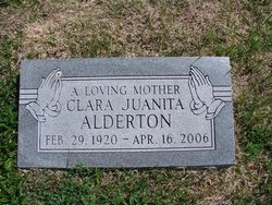 Clara Juanita <I>Morton</I> Alderton 