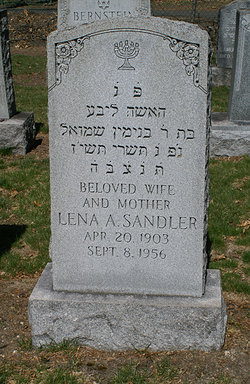 Lena <I>Albert</I> Sandler 