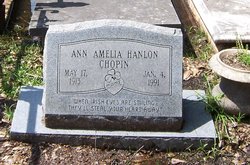 Ann Amelia <I>Hanlon</I> Chopin 
