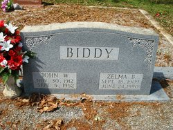 Zelma B Biddy 
