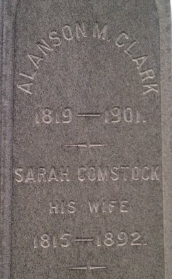 Sarah <I>Comstock</I> Clark 