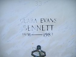 Clara <I>Evans</I> Bennett 
