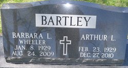 Barbara Louise <I>Wheeler</I> Bartley 
