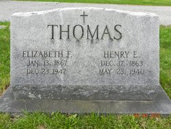 Elizabeth Frances <I>Sanders</I> Thomas 