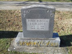 Pansy Rebecca Faircloth 