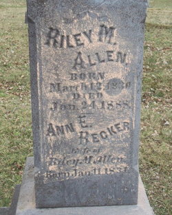 Ann Elizabeth “Betsey Ann” <I>Becker</I> Allen 