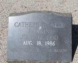 Catherine Nell Baskin 