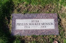 Phyllis <I>Walker</I> Munson 