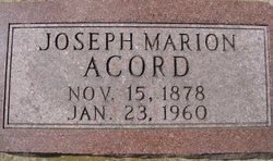 Joseph Marion Acord 