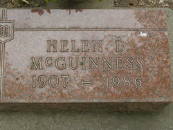 Helen Dorothy <I>Bowen</I> McGuinness 