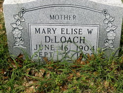 Mary Elise W. DeLoach 