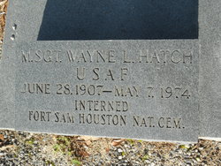 MSGT Wayne L. Hatch 