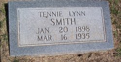 Temperance Elizabeth “Tennie” <I>Lynn</I> Smith 