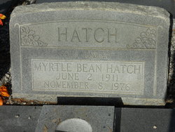 Myrtle <I>Bean</I> Hatch 