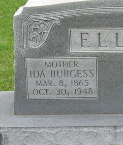 Ida <I>Burgress</I> Ellis 