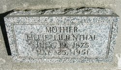 Anna Elizabeth “Lillie” <I>Grafing</I> Lilienthal 