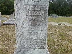 Caroline Judson “Carrie” <I>Howle</I> Barefoot 