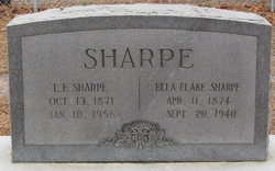 Ella <I>Flake</I> Sharpe 