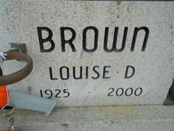 Mary Louise <I>Dieringer</I> Brown 