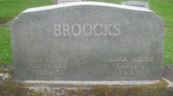 Laura <I>Allen</I> Broocks 