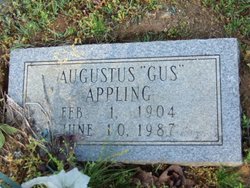 Augustus “Gus” Appling 