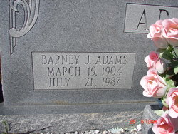 Barney J Adams 