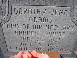 Dorothy Jean Adams 