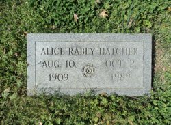 Alice <I>Turner</I> Hatcher 