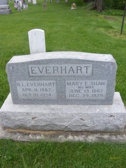 Mary Elizabeth <I>Shaw</I> Everhart 