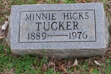 Minnie Leala <I>Nichols</I> Hicks Adams Tucker 