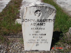 SFC John Reuben Adams 