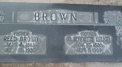 Mary Jeanette <I>Wilkin</I> Brown 