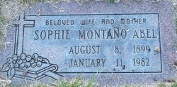 Sophie <I>Montano</I> Abel 