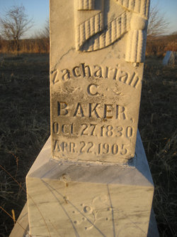Rev Zachariah C. Baker 