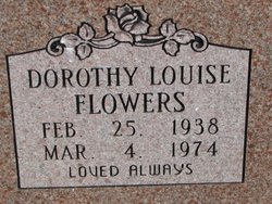 Dorothy Louise Flowers 