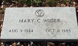 Mary C. <I>Frandsen</I> Wider 