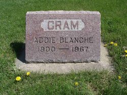 Adeline Blanche “Addie” Cram 