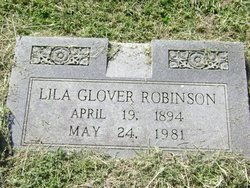 Lila <I>Glover</I> Robinson 