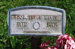 Dorothy L. <I>Brown</I> Hayes 