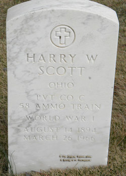 Harry W Scott 
